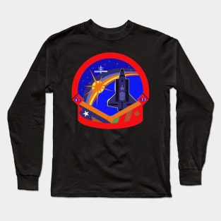 Black Panther Art - NASA Space Badge 62 Long Sleeve T-Shirt